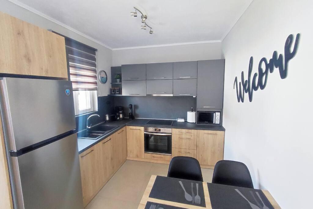 A & F Apartments - Ari'S House Kalyves Polygyrou المظهر الخارجي الصورة